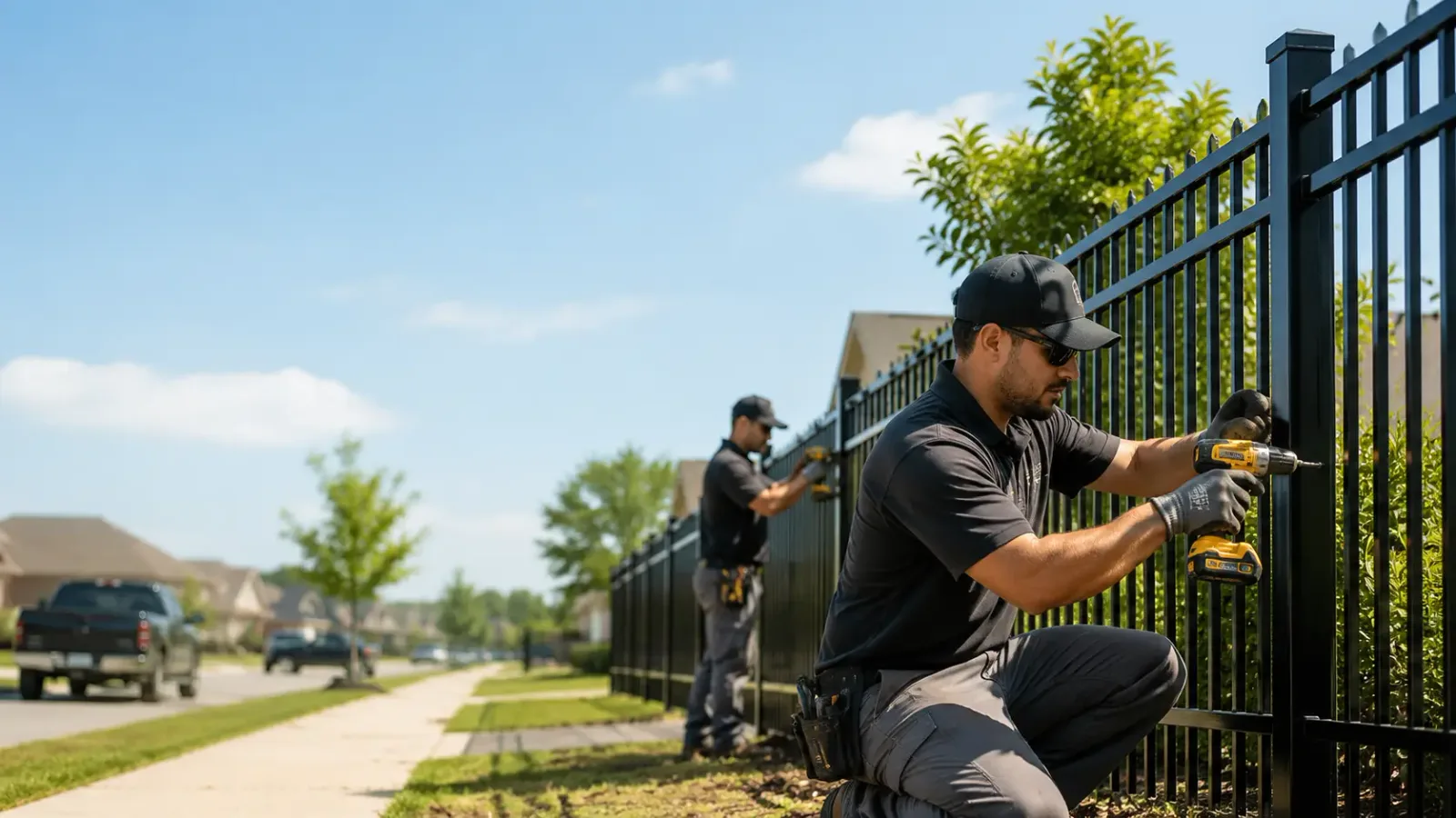 Metal Fence Installation in Nunica, MI